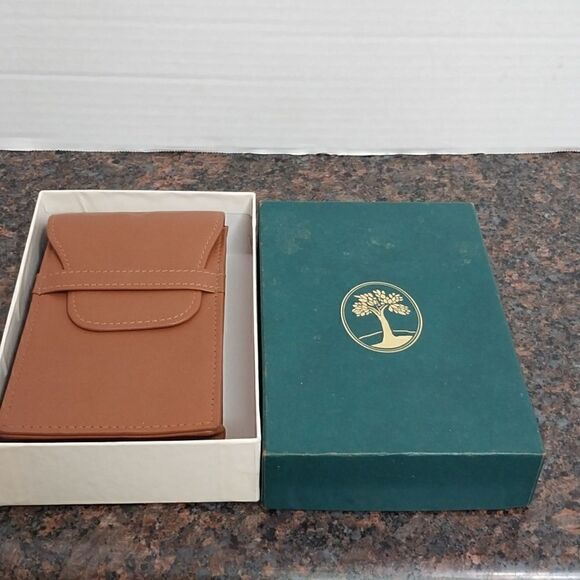 Levenger Double Card Holder...NEW - Picture 1 of 6